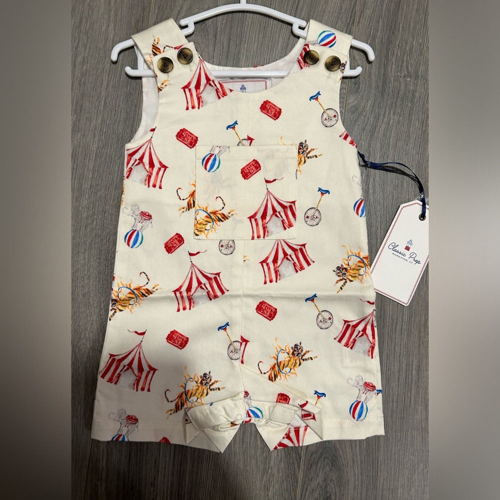 Classic Prep circus romper